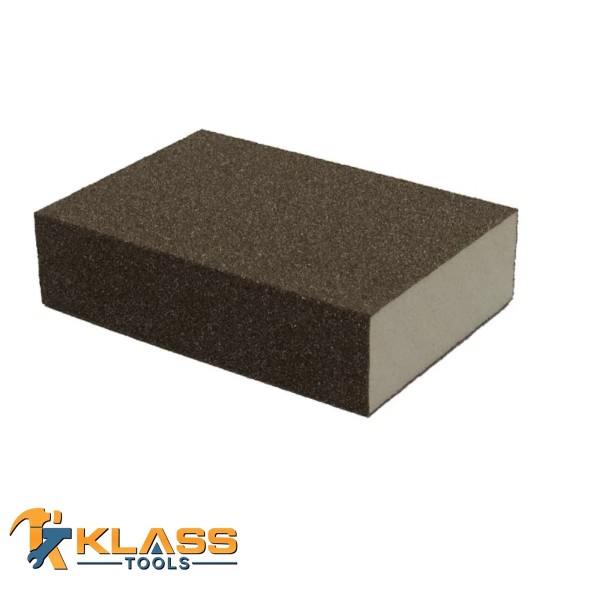 KlassTools Four Sided Flexible Sanding Pad/Sponge (Fine Grit) (18 Sponges)