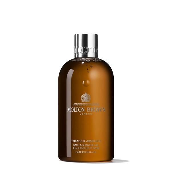[Official] MOLTON BROWN Taba Core Absolute Bath & Shower Gel, 10.1 fl oz (300 ml), Molton Brown Bubble Bath, Body Wash, Woody Amberry, Gift