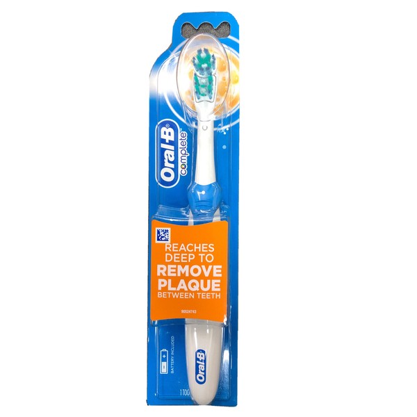 NEW Oral-B Complete Action Deep Clean Electric Toothbrush Blue