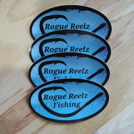 Undisclosed Vinyl Stickers 3.5 in. x 2 in. Indoor/Outdoor applications