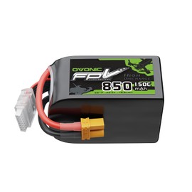 OVONIC 22.2V 150C 850mAh 6S Lipo Battery