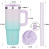 BJPKPK Tumbler With Handle 30 oz Stainless Steel Insulated Tumbler
