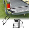 Wsays Universal Trucks Tailgate Ladder，Ladder Foldable & Height Adjustable for
