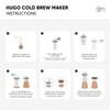 Simple Modern Hugo Cold Brew Coffee Maker | Airtight Pitcher