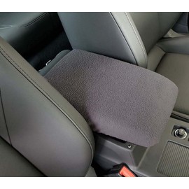 Car Console Covers Plus Made in USA Fleece Center Armrest Console Cover Designed to fit Mazda 6 Models 2009-2013 Dark Gray
