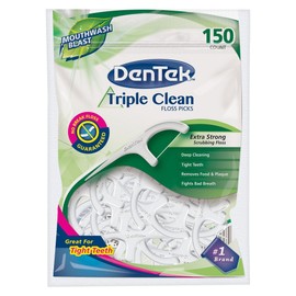 Dentek Triple Cln Floss Size 150ct (2 Pack)
