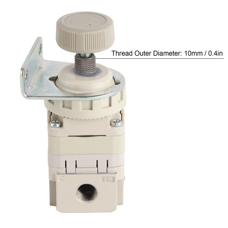 Pneumatic Compressed Air Regulator Valve with Bracket High Accuracy Pressure