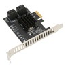 PCI E to SATA3.0 Ports Expansion Card 6Gbps 4 SATA3.0