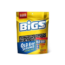 BIGS Sunflower Seeds, Old Bay Catch of the Day, 5.35 Ounce (Pack of 12)