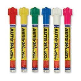 USC AutoWriter,wet markers pens,body shop,Yellow,Pi - Blue