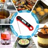 Meat Thermometer Digital for Cooking and Grilling, Collapsible Probe, with