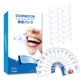 Teeth Whitening Strips 14 Days of Whitening Sheets, Removes Yellowing on Teeth, Easy Toothpaste, 14 Days Work, 2 Weeks