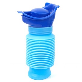 FireAngels Notfall Urinal, Portable Mini Outdoor Camping Reisen Persönliche faltbare mobile Toilette Töpfchen Urinflasche für Kinder Erwachsene (750 ML)