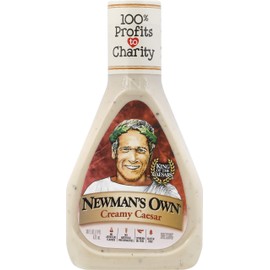 Newman's Own Creamy Caesar Salad Dressing, 16-oz. (Pack of 6)