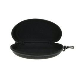 Sunglasses Soft Case Zipper Case w/Hook & Belt Clip | for Medium to Large Frames