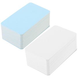 Tofficu 200sheets Blank Flash Cards for Studying Memo Cards for Students and Writers