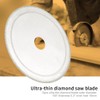 Yosoo Diamond Blade Gemstone Cutting Blade Thin Diamond Thin Groove