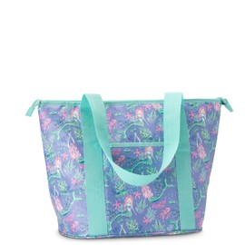 Swig Life Zippi Cooler, Insulated Cooler Bag, Collapsible Soft Cooler Tote Bag with Zipper, Large Insulated Tote Bag, Waterproof Beach Cooler for Drinks, BPA Free Food Safe Travel Cooler