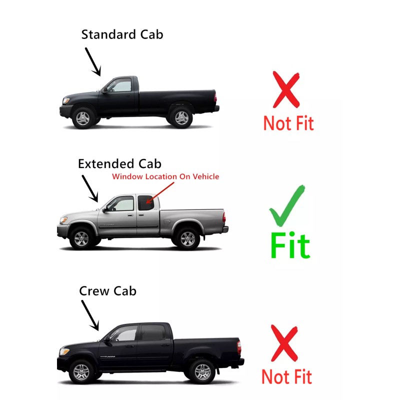 NAGD Fit 00-06 Toyota Tundra Pickup Extended Driver Side Left