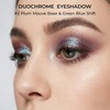 Afflano Duochrome - Ombretto metallizzato, prugna, malva, verde, glitterato, altamente