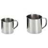 IBILI Mug 8 cm of Stainless Steel, Silver