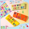1470Pcs Letter Stickers Alphabet Stickers Vinyl Self Adhesive Mailbox Numbers,15