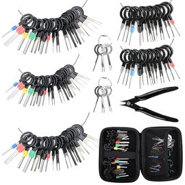 84pcs Terminal Removal Tool Kit, Wire Connector Pin Remover, Terminal Release Tool Kit, Terminal Ejector Kit, Multi-Use Car Repair Kit For Automotive Car Household Devices
