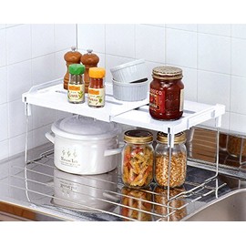 ko-bekku Slide Organizing Shelf White