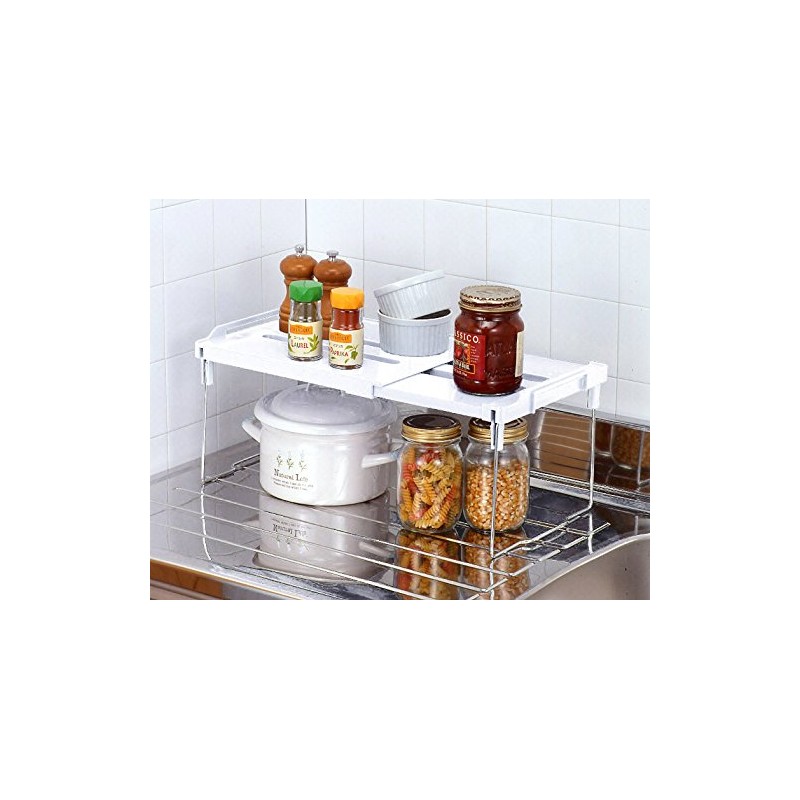 ko-bekku Slide Organizing Shelf White