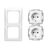 Busch-Jaeger Busch-Jaeger Steckdosen Set: 2x 20 EUC-914 Steckdose + 1722-914