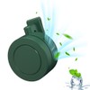 Portable Mini Fan Lightweight Clip On Fan USB Rechargeable Cooling