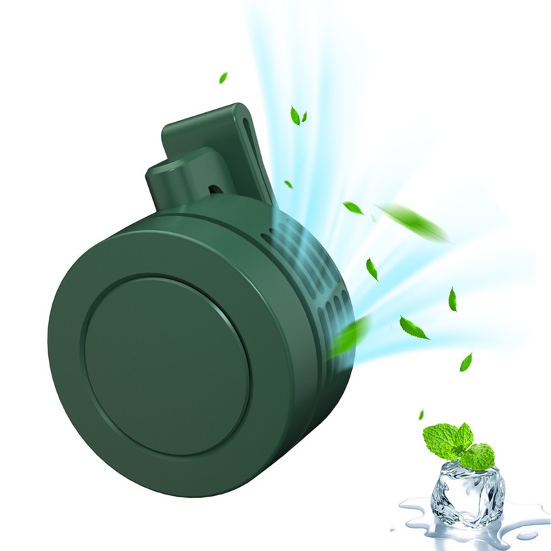 Portable Mini Fan Lightweight Clip On Fan USB Rechargeable Cooling