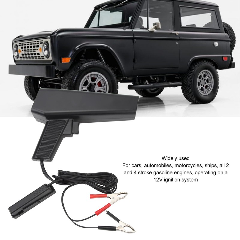 Fabater Digital Timing Light, 12V Car Ignition Timing Light with