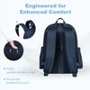 KAVIGOR Pickleball Bag, Quilted Pickleball Backpack with Shoe Compartment &