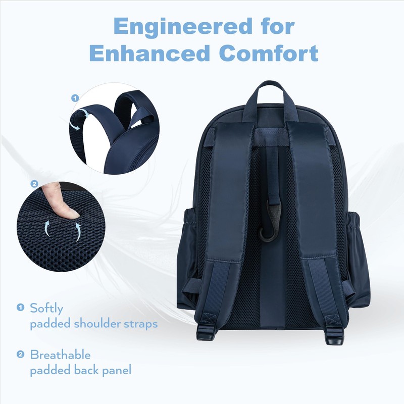 KAVIGOR Pickleball Bag, Quilted Pickleball Backpack with Shoe Compartment &