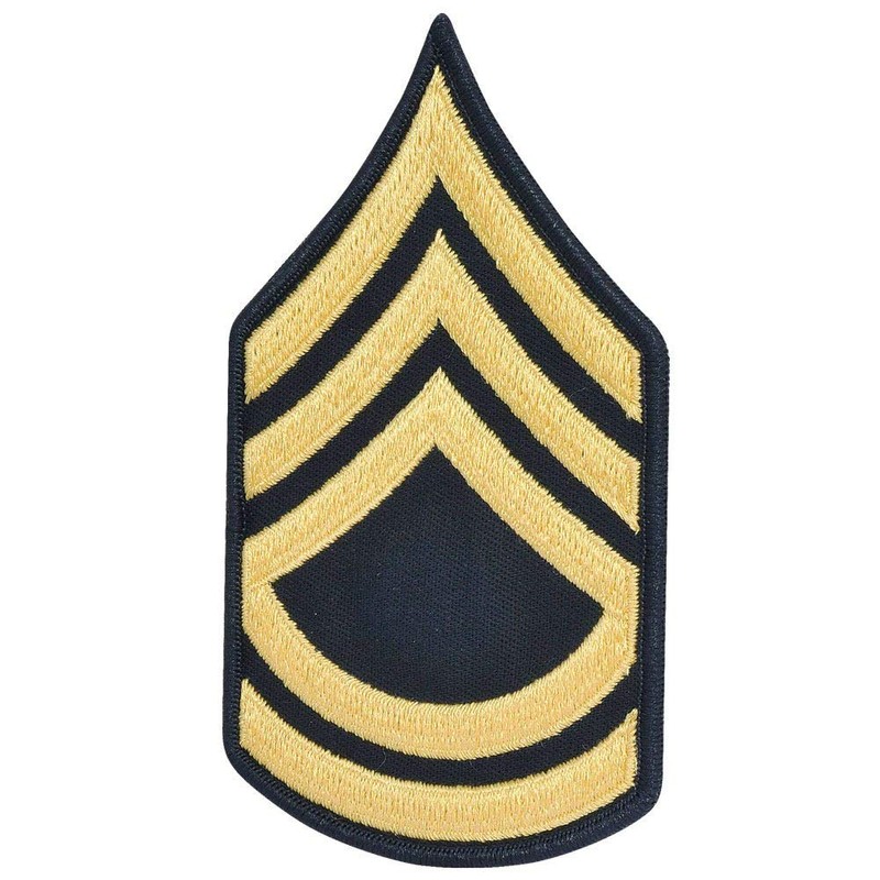Army Sergeant First Class SFC E7 Cloth Rank for ASU