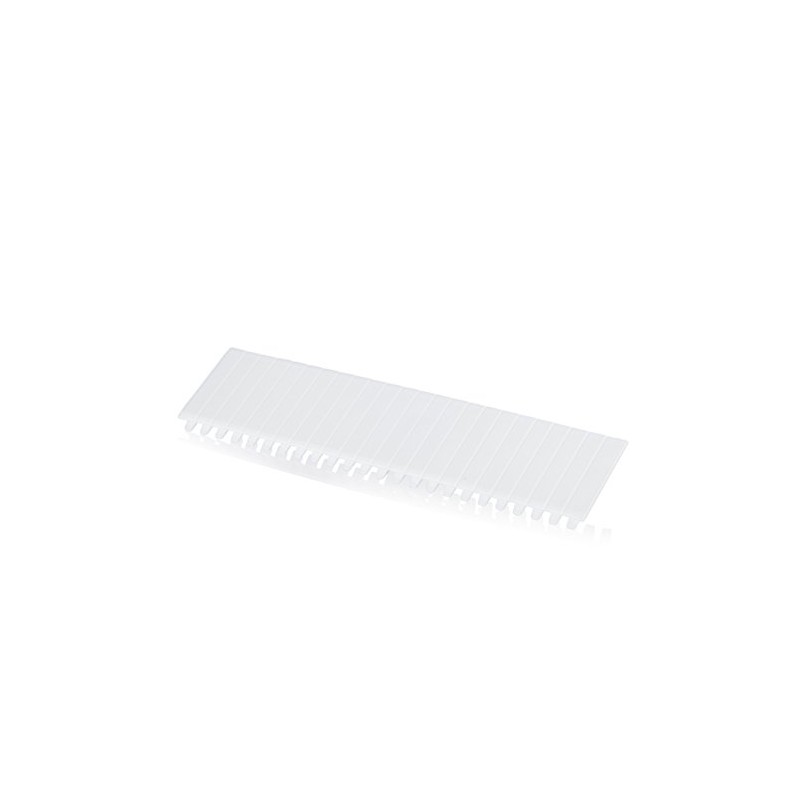 Cover Strips, Blind Strips, 12 Modules, White, Pack of 10