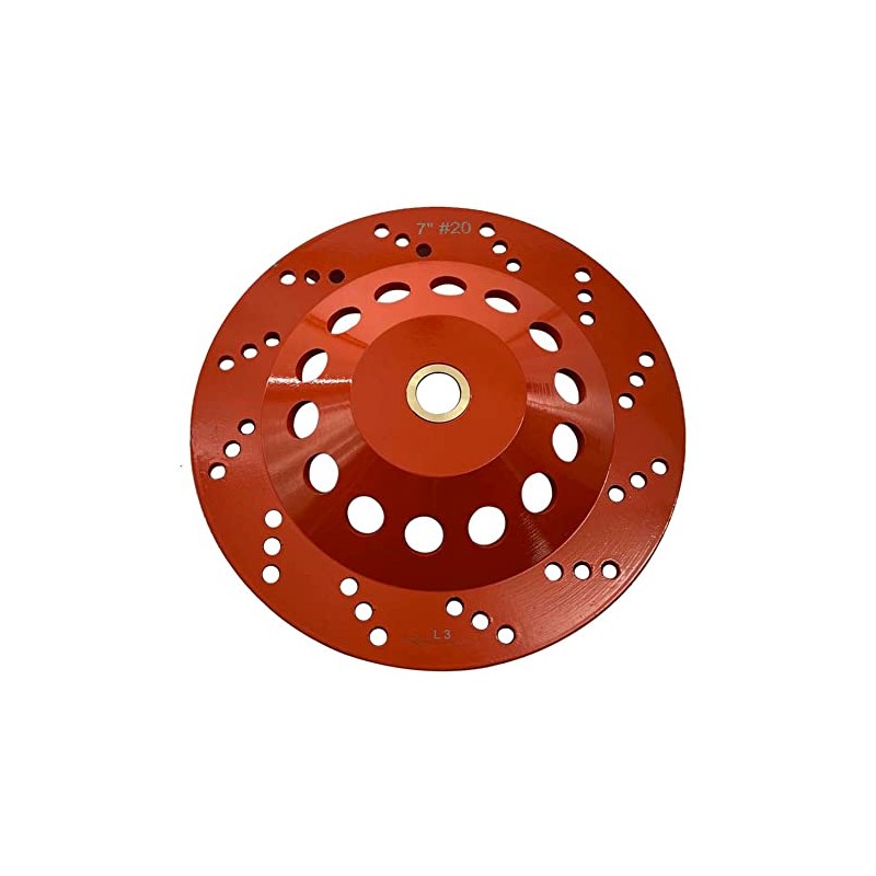 7" High Performance Diamond Grinding Wheels for Aggressive Concrete, Paint,