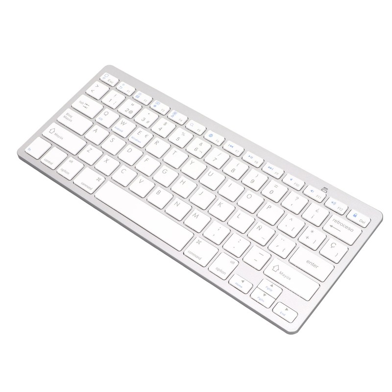Wireless Keyboard Ultra Lightweight Ergonomic Compact Keyboard for IOS, for