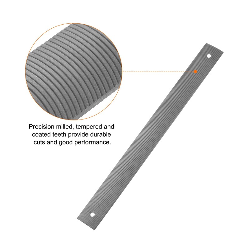 sourcing map 2pcs Flexible Body File 14 Inch High Carbon