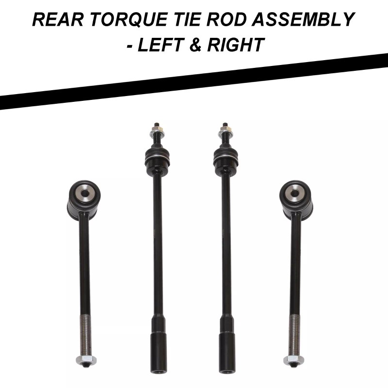 AUTOACER - 4pc Front Outer & Rear Torque Tie Rod