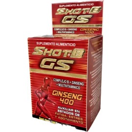 Ginseng 400 Gs 100 Tabs Complejo B Multivitaminico Fatiga