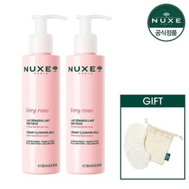Nuxe 듀오 베리로즈 멜팅 클렌징 밀크 200ml + GIFT Duo Berry Rose Melting Cleansing Milk 200ml + GIFT