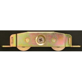 BALL Adjustable Sliding Patio / Glass Door Tandem Roller- 1-1/4" Ball Bearing Wheels - STEEL HOUSING & NYLON WHEELS