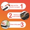 2 in 1 Groove Cleaning Brush Window Track Cleaning Tools,