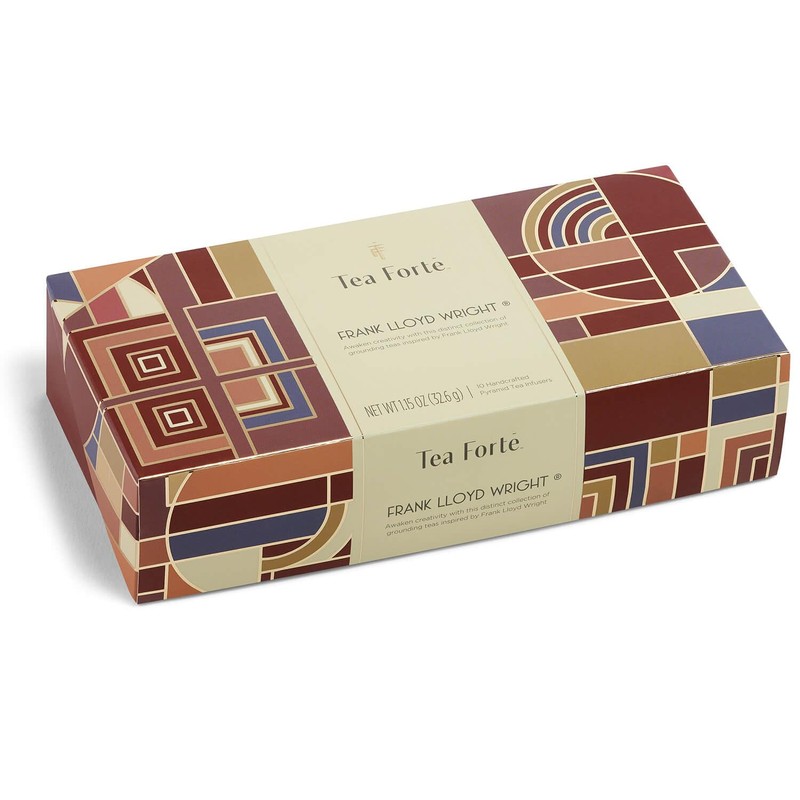 Tea Forte Frank Lloyd Wright, Petite Presentation Box Tea Sampler