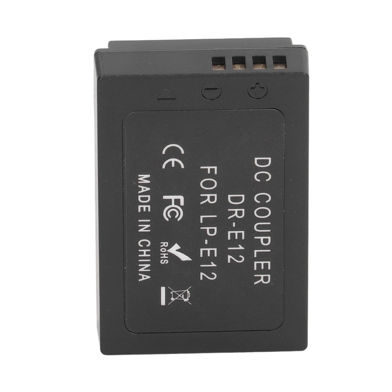LP E12 Dummy Battery Digital Camera DR E12 DC Coupler
