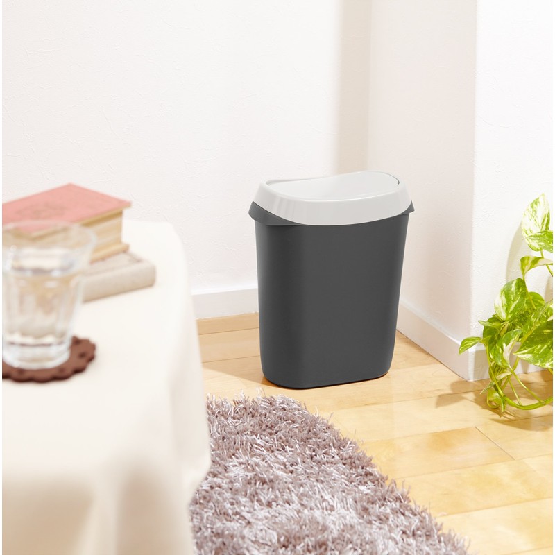 Iseto Pendel 520143 Pendel Black Swing Trash Can 3L
