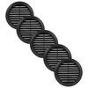Vent Systems 4" Inch Black Circular Plastic Vent Cover -