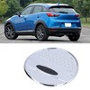 Fuel Tank Cover Trim Gas Cap Lid Chrome Decoration Replacement